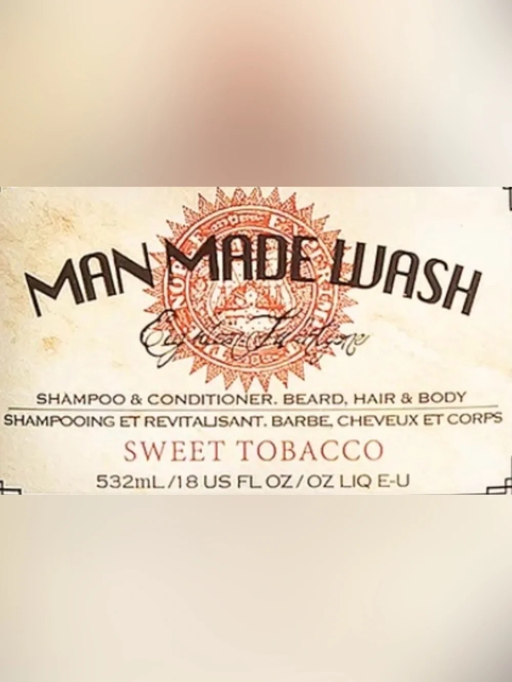 Man Made Wash sweet tobacco